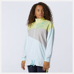 Achiever Mix Media Jacket-Women | New Balance
