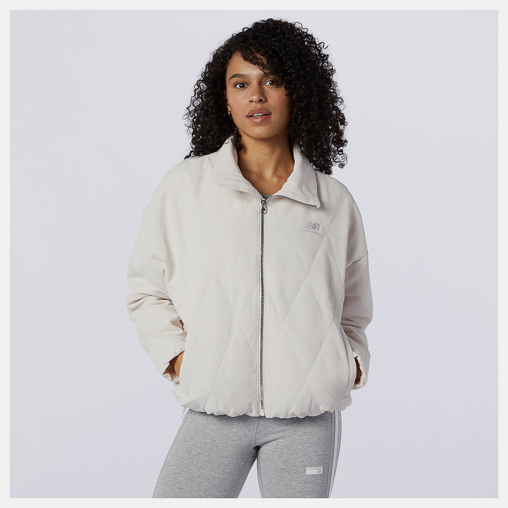 NB Athletics Argyle Quilted Jacket-Women | New Balance