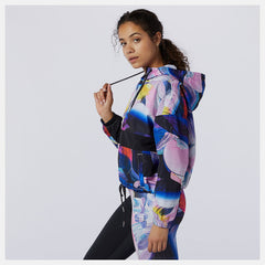 NB Athletics Printed Anorak Jacket-Women | New Balance
