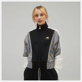 NB Athletics Higher Learning Stripe Track Jacket-Women | New Balance