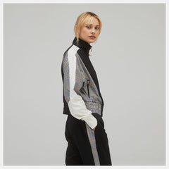 NB Athletics Higher Learning Stripe Track Jacket-Women | New Balance