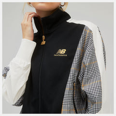 NB Athletics Higher Learning Stripe Track Jacket-Women | New Balance