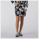 NB Athletics Collide Printed Terry Skirt-Women | New Balance