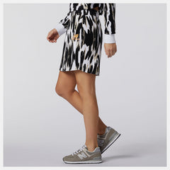 NB Athletics Collide Printed Terry Skirt-Women | New Balance