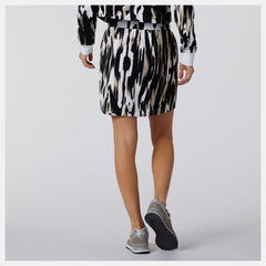 NB Athletics Collide Printed Terry Skirt-Women | New Balance