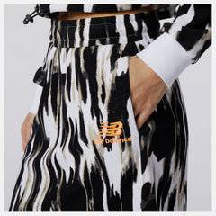 NB Athletics Collide Printed Terry Skirt-Women | New Balance