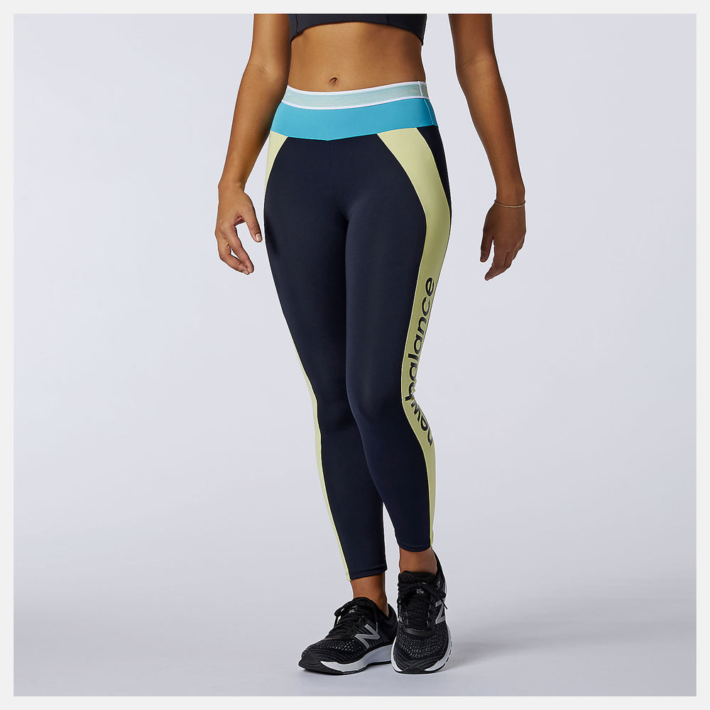 Achiever Remix High Rise 7/8 Tight-Women | New Balance