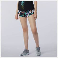 Printed Impact Run Short 3 Inch-Women | New Balance