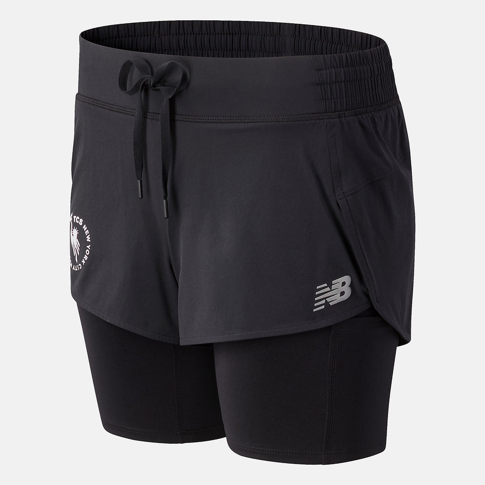 NYC Marathon Impact Run 2 In 1 Short-Women | New Balance