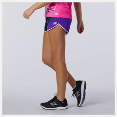 Printed Fast Flight Split Short-Women | New Balance