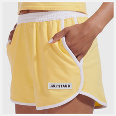 NB x Staud Terry Run Short-Women | New Balance