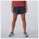 Printed Impact Run 5 inch Short-Women | New Balance
