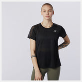 Impact Run Short Sleeve-Women | New Balance