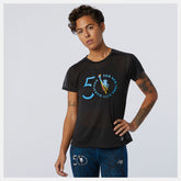 NYC Marathon Impact Run Short Sleeve-Women | New Balance