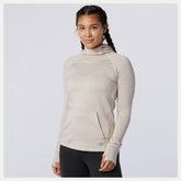 NB Heat Grid Hoodie-Women | New Balance