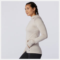 NB Heat Grid Hoodie-Women | New Balance