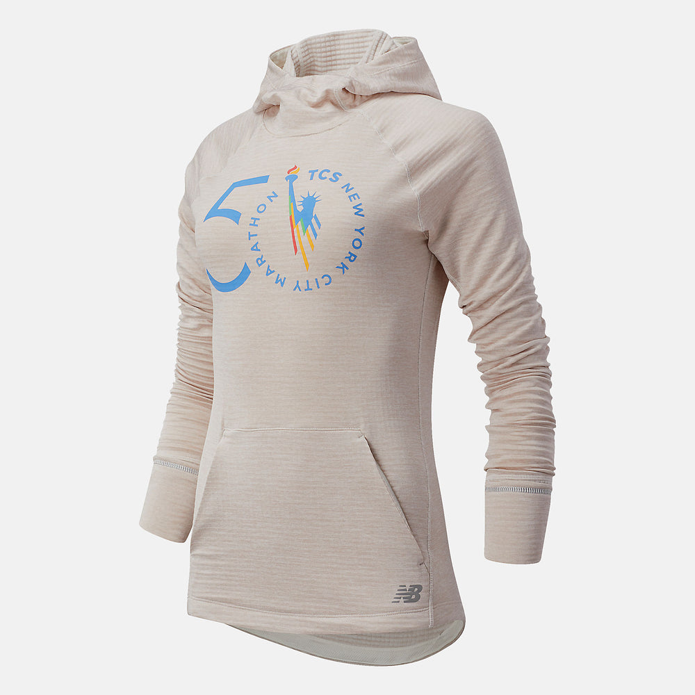 NYC Marathon NB Heat Grid Hoodie-Women | New Balance