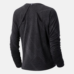NYC Marathon Q Speed Fuel Jacquard Long Sleeve-Women | New Balance