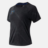 NYC Marathon Q Speed Fuel Jacquard Short Sleeve-Women | New Balance