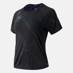 NYC Marathon Q Speed Fuel Jacquard Short Sleeve-Women | New Balance