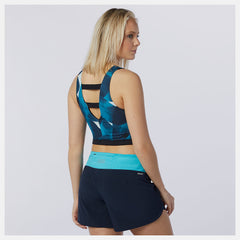 Transform NBSleek Printed Crop Top-Women | New Balance