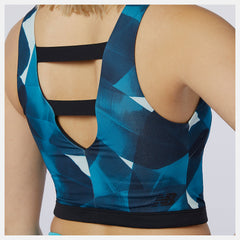 Transform NBSleek Printed Crop Top-Women | New Balance