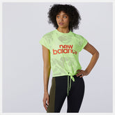 Achiever Collide Open Mesh Tee-Women | New Balance