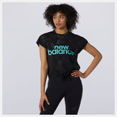Achiever Collide Open Mesh Tee-Women | New Balance