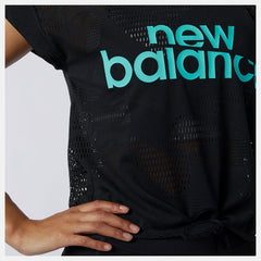 Achiever Collide Open Mesh Tee-Women | New Balance