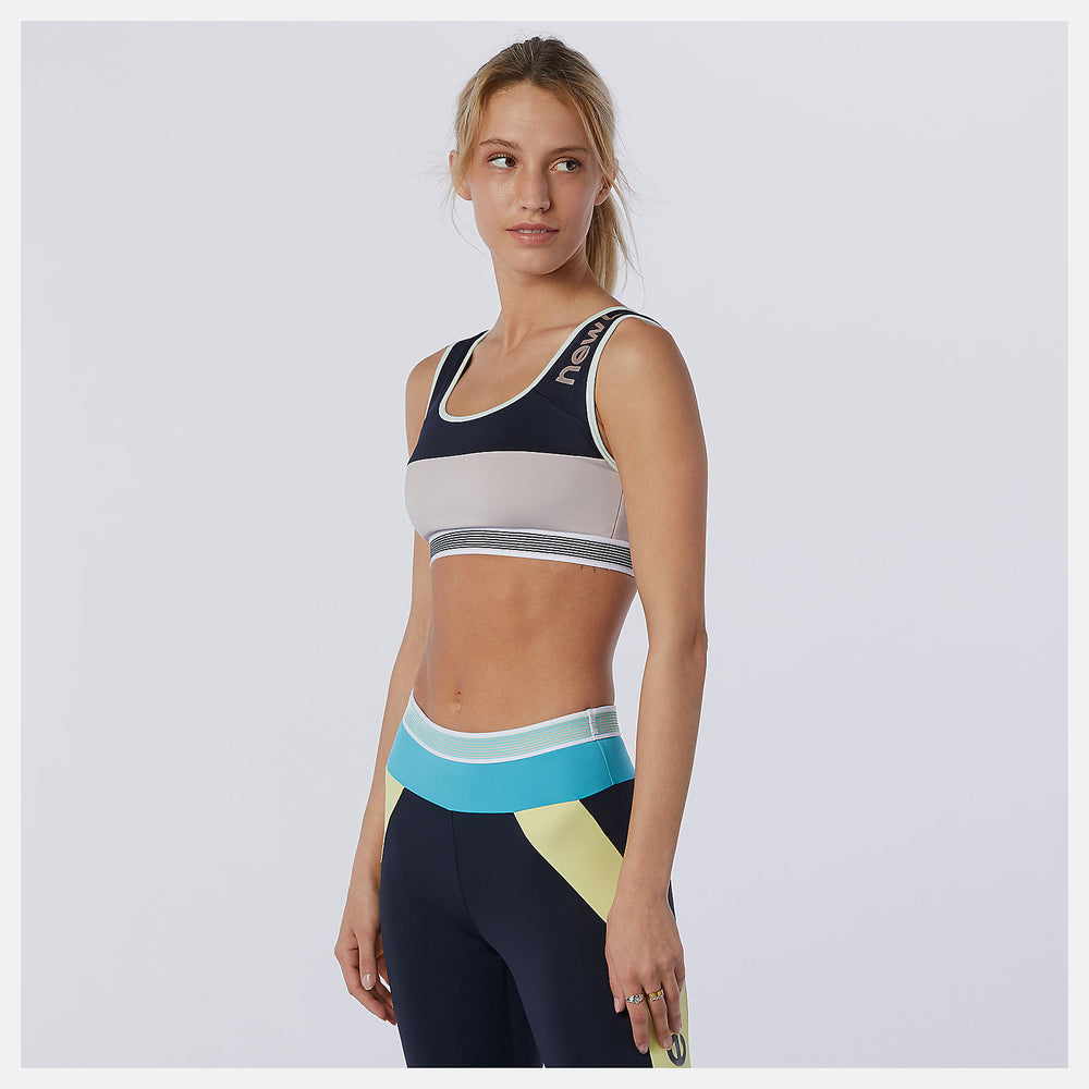 Achiever Remix Crop Top-Women | New Balance