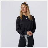 Relentless Cinched Hem Hoodie-Women | New Balance