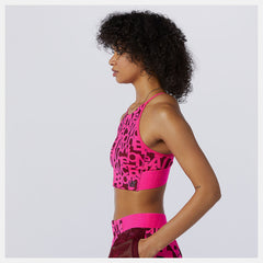 Relentless Printed Crop Top-Women | New Balance