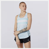 Printed Accelerate Tank-Women | New Balance
