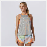 Printed Fast Flight Tank-Women | New Balance