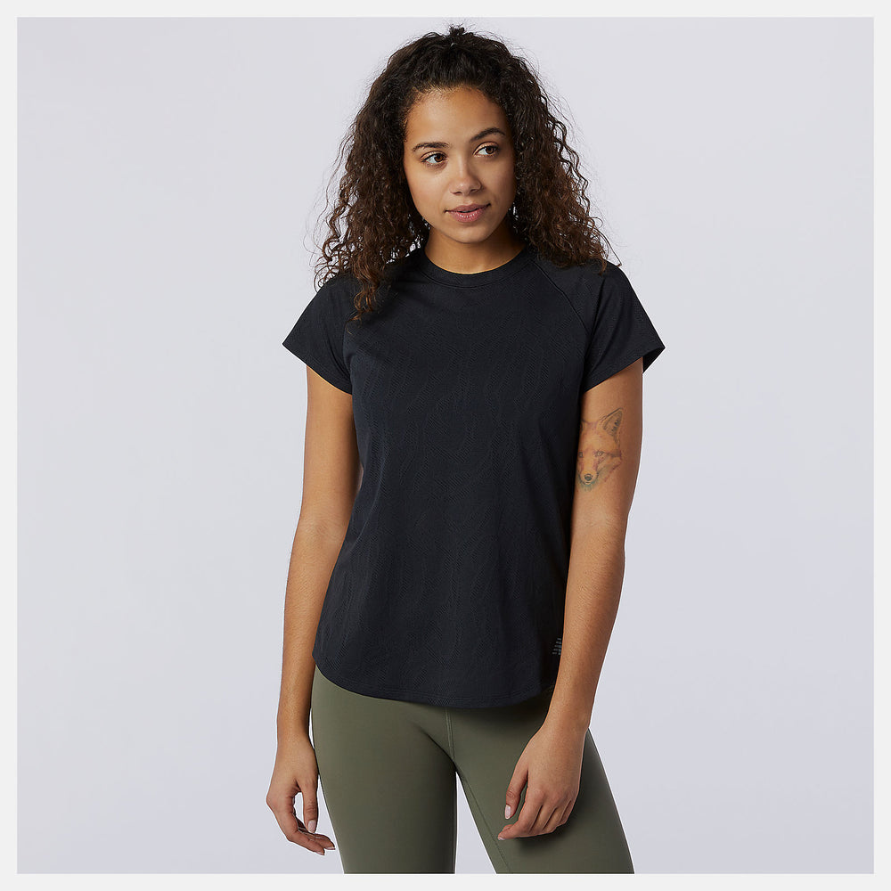 Q Speed Fuel Jacquard Short Sleeve-Women | New Balance