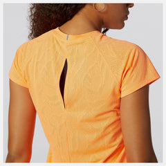 Q Speed Fuel Jacquard Short Sleeve-Women | New Balance
