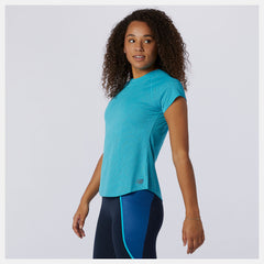 Q Speed Fuel Jacquard Short Sleeve-Women | New Balance