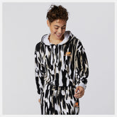 NB Athletics Collide Printed Terry Hoodie-Women | New Balance