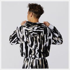 NB Athletics Collide Printed Terry Hoodie-Women | New Balance