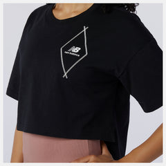 NB Athletics Argyle Graphic Tee-Women | New Balance