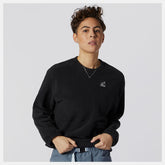 NB All Terrain Pocket Crew Fleece-Women | New Balance