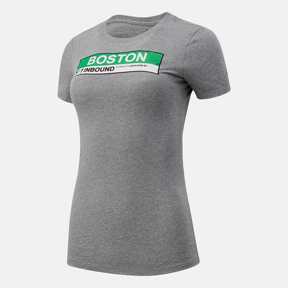 Boston INBound Green Line Graphic Tee-Women | New Balance
