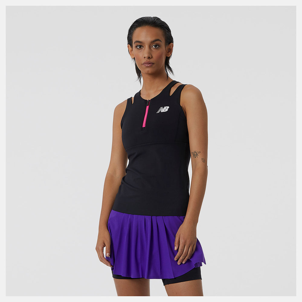 Tournament Keyhole Tank-Women | New Balance