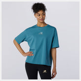 NB Athletics Higher Learning Graphic Tee-Women | New Balance