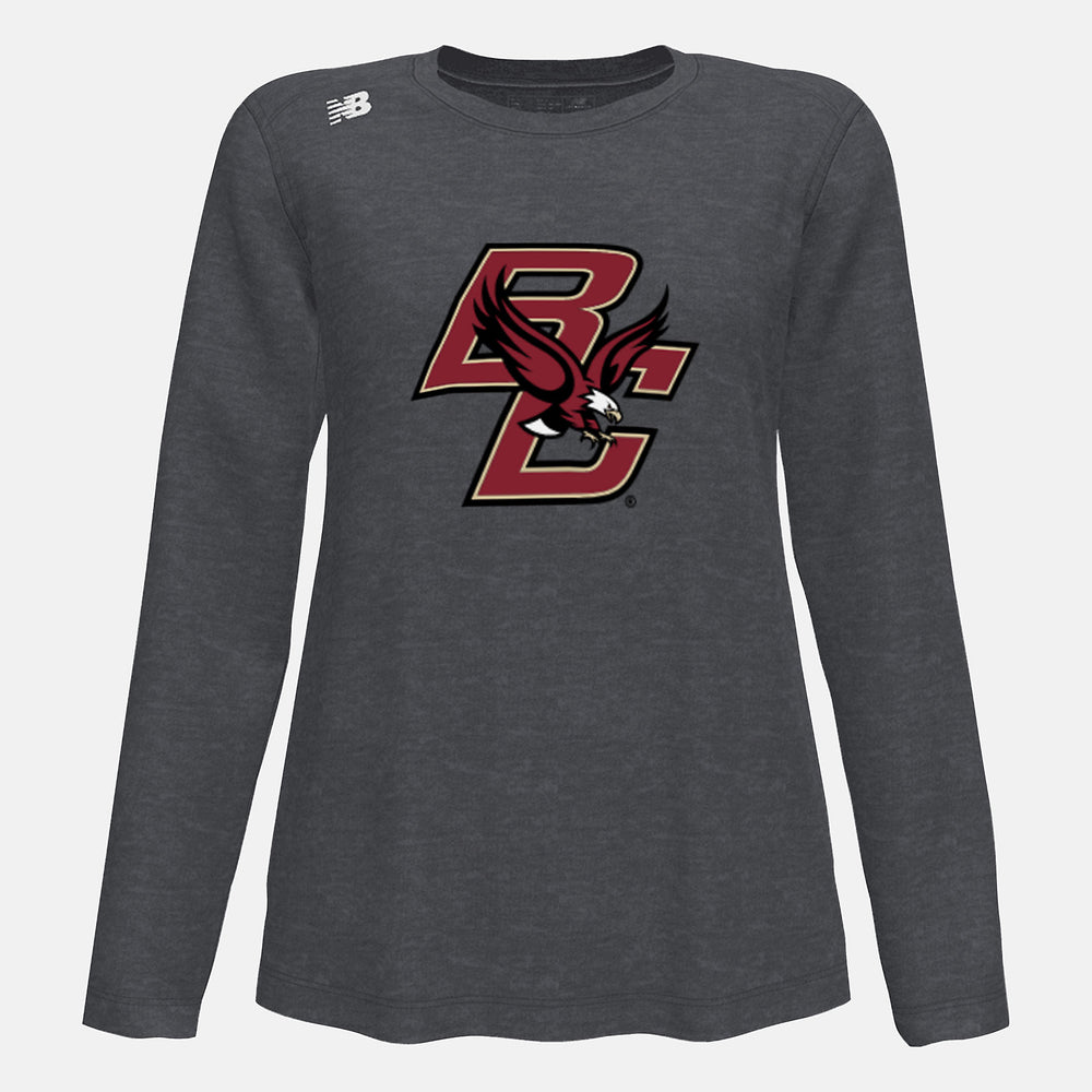 NB Long Sleeve Tech Tee(Boston College)-Women | New Balance