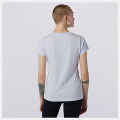 Essentials Stacked Logo Tee-Women | New Balance