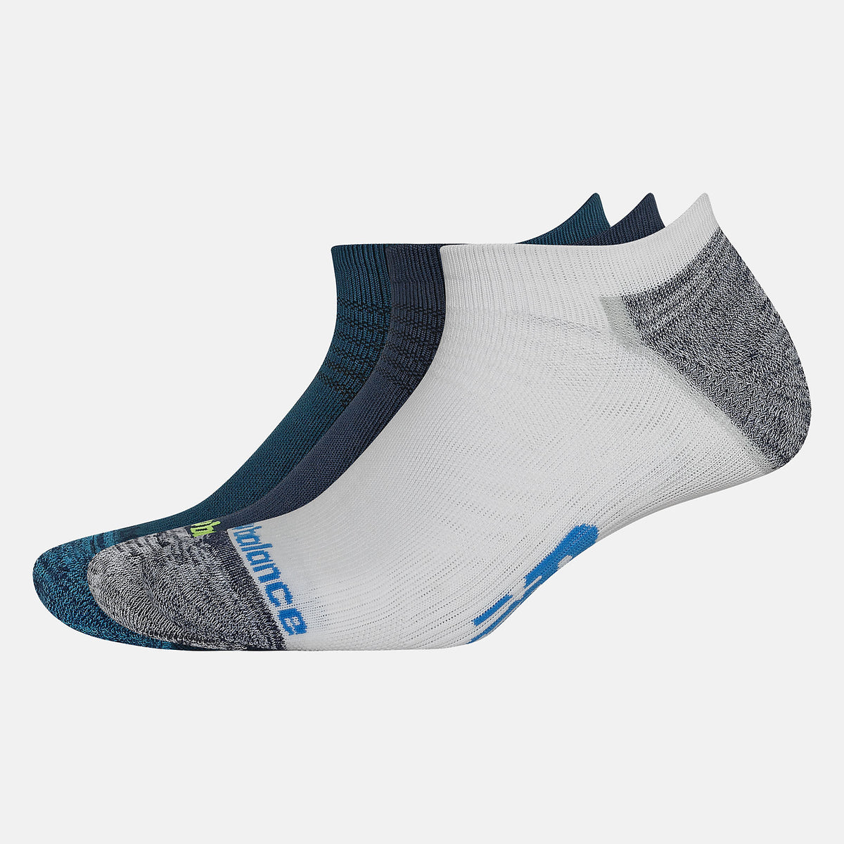 Strategic Cushion No Show Socks 3 Pack-Women|Men | New Balance