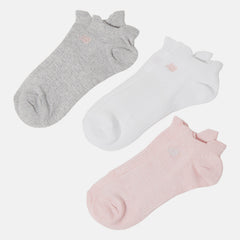 Flat Knit Lowcut Tab Socks 3 Pack-Women|Men | New Balance