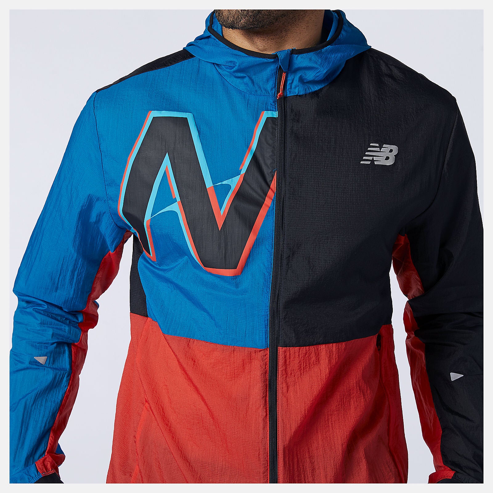 Printed Impact Run Light Pack Jacket-Men | New Balance