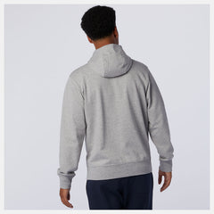 NB Essentials Stacked Full Zip Hoodie-Men | New Balance